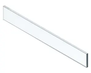 Vedd meg most Legrabox fiókoldal magasító elem - elöl, magasság c (70 mm), ksz=600 mm (18/19 mm), üveg, a legrabox pure/free