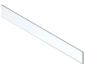 Gyors kiszállítás Legrabox fiókoldal magasító elem - elöl, magasság c (138 mm), ksz=1200 mm (15/16 mm), üveg, a legrabox pure/free