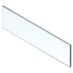 Különleges ajánlat Legrabox fiókoldal magasító elem - elöl, magasság c (138 mm), ksz=600 mm (15/16 mm), üveg, a legrabox pure/free