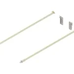 Metabox hosszanti korlát (bal/rechts), nh=450 mm, zrr.8000 korlátrögzítő (hátoldali) hozzácsomagolva Gyors szállítás