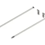 Olcsóbb Movento/tandem hosszanti korlát (bal/rechts), nh=500 mm, zrr.9000 korlátrögzítő (hátoldali) hozzácsomagolva