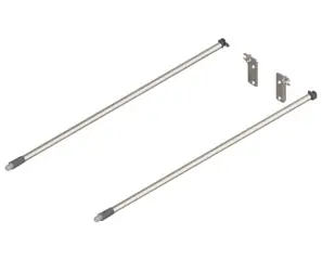 Olcsóbb Movento/tandem hosszanti korlát (bal/rechts), nh=500 mm, zrr.9000 korlátrögzítő (hátoldali) hozzácsomagolva