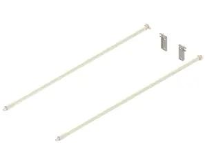 Metabox hosszanti korlát (bal/rechts), nh=550 mm, zrr.8000 korlátrögzítő (hátoldali) hozzácsomagolva Prémium