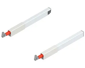 Tandembox hosszanti korlát (fent), a frontkihúzású fiók, nh=270 mm, jobb+bal, a tandembox antaro Biztonságos fizetés