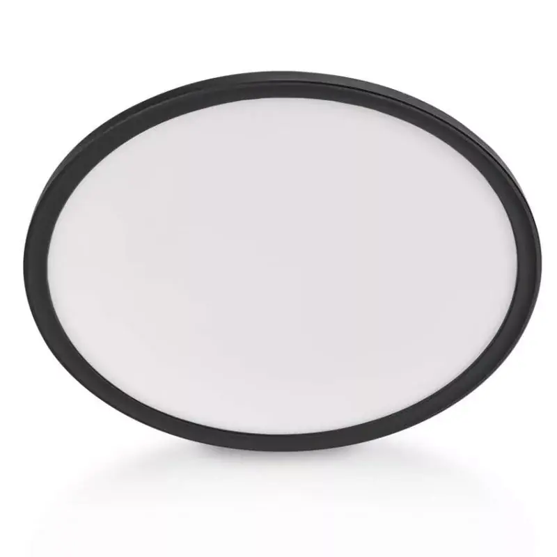 LED felületi lámpatest FLORI fekete, fehér, 18W, semleges fehér Alacsony ár