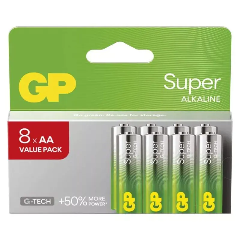 GP Super Alkáli elem AA 8db Legjobb ár