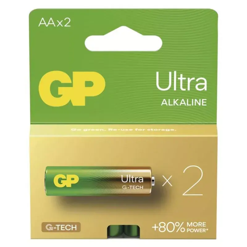 Expressz kézbesítés GP Ultra Alkáli elem AA 2db