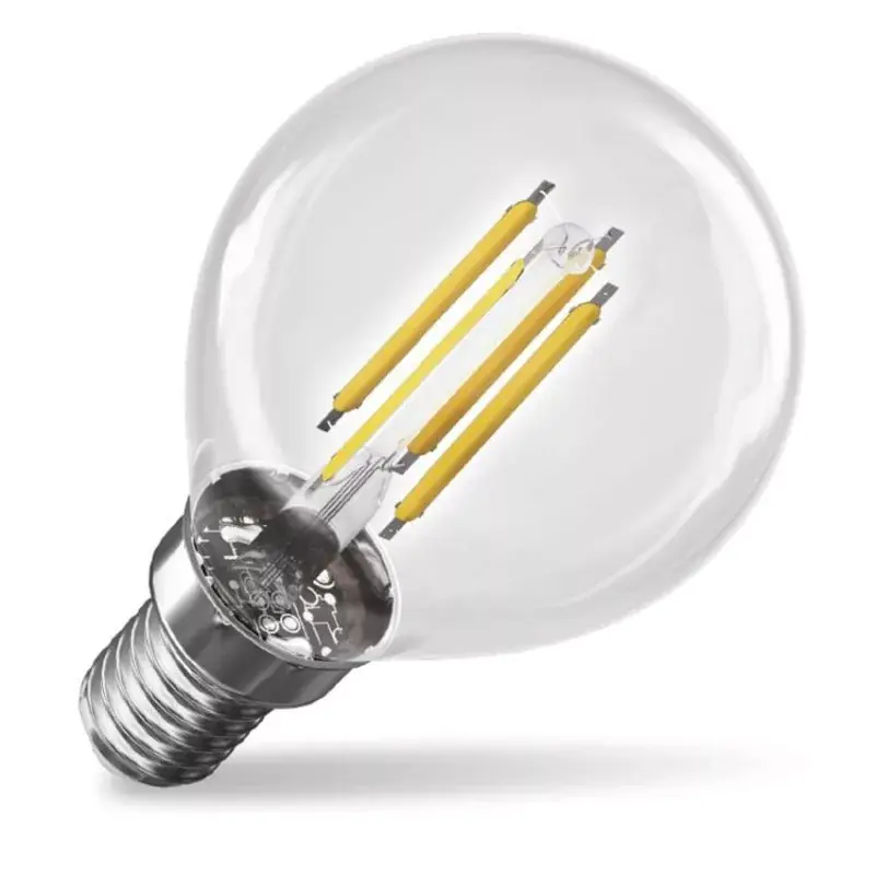 LED izzó Filament Mini Globe A CLASS / E14 / 3,8 W (60 W) / 806 lm / meleg fehér Alacsony ár