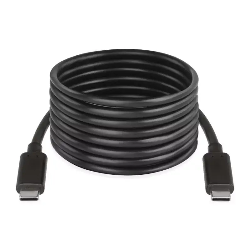 Töltő- és adatkábel 2.0 USB-C / USB-C, 2 m, fekete Biztonságos fizetés