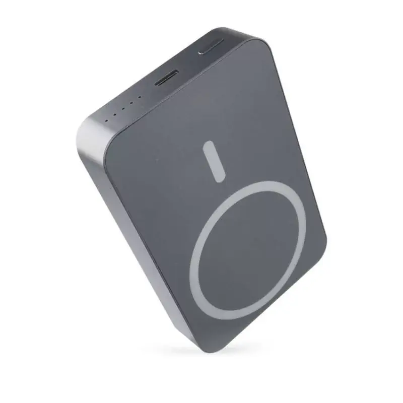 EMOS Powerbank WI 1046, 10 000 mAh, 20 W+Wireless, szürke Expressz szállítás