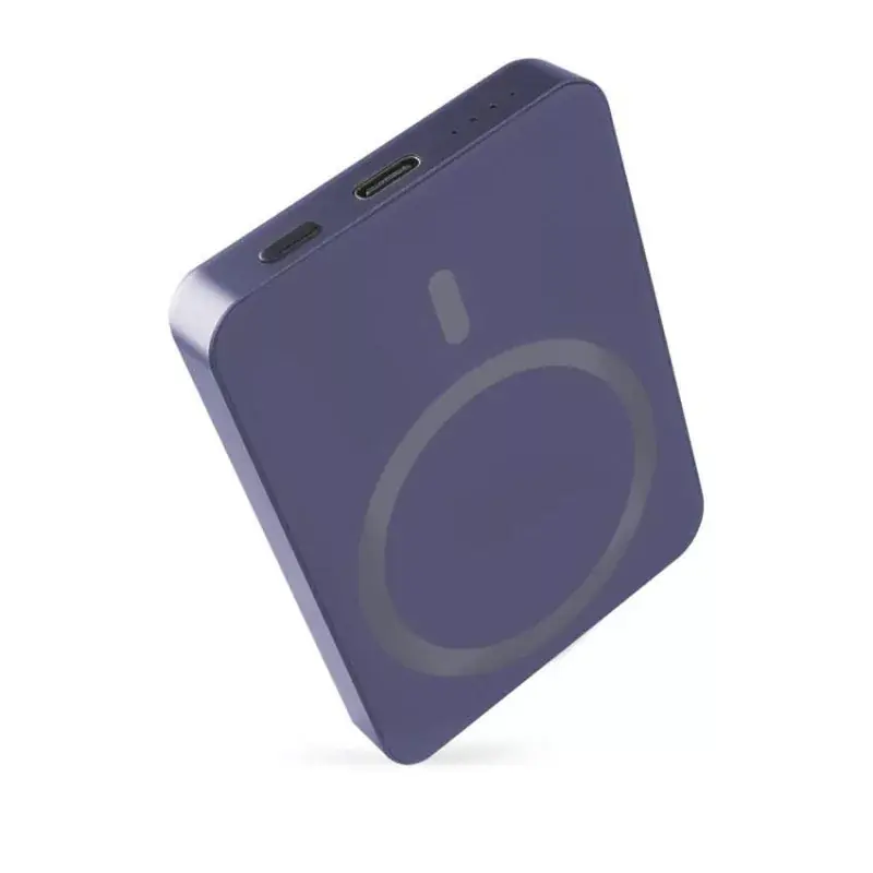 Kedvezmény EMOS Powerbank WI 522, 5 000 mAh, 20 W+Wireless, kék