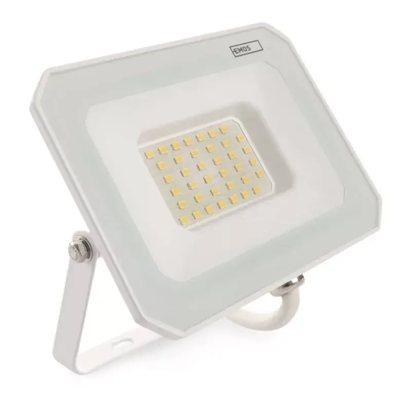 Legkelendőbb LED reflektor SIMPO 30W, fehér, IP65, 3000 lm, természetes fehér
