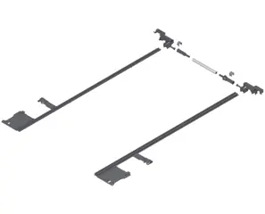 Legrabox oldalstabilizátor, nh=650 mm, ksz=1400 mm, teljes kihúzás, méretre vágáshoz Ne maradj le