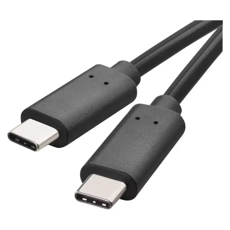 Azonnal elérhető Töltő- és adatkábel USB-C 3.1 / USB-C 3.1, 1 m, fekete