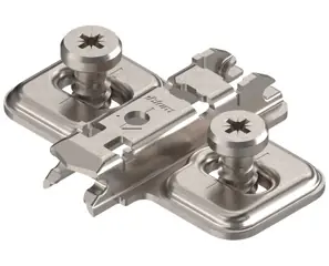 Utolsó esély 173l8100 clip szerelőtalp, kereszt, 0 mm - 10 db