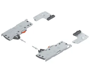 Vedd meg online Szett (tip-on blumotion egység + kapcsolóelem + adapter), a legrabox, a movento, típus s1, nh=270-320 mm, kihúzó teljes súlya=10-20 kg, jobb+bal
