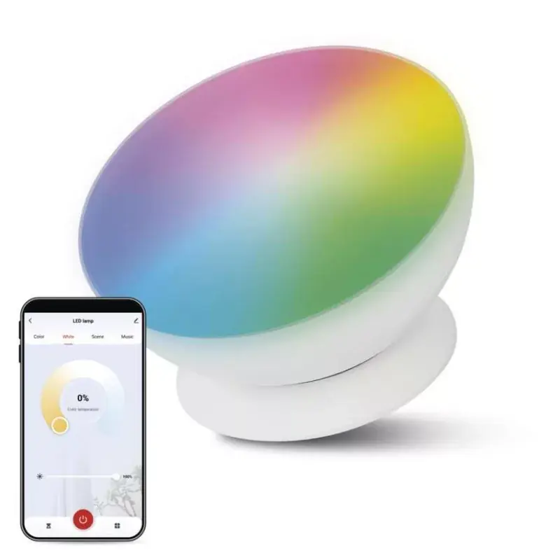 GoSmart LED hangulatlámpa, fehér, meleg fehér–hideg fehér/ RGB, WiFi Korlátozott ajánlat