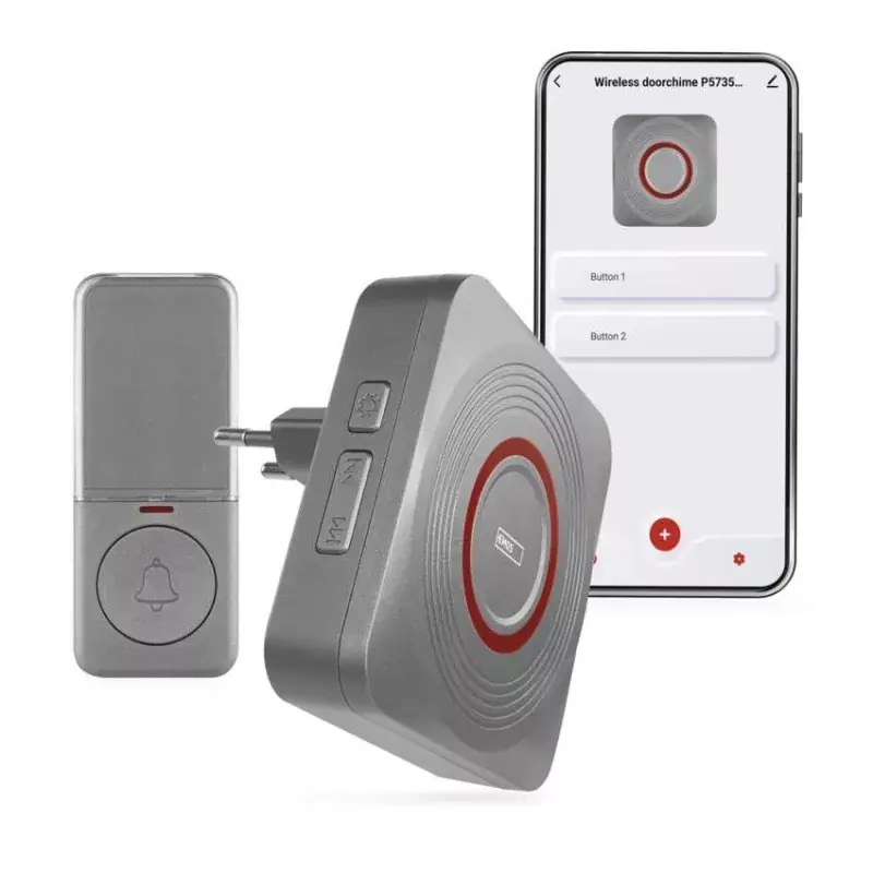 Akciós ár GoSmart Vezeték nélküli csengő P5735SS wifivel
