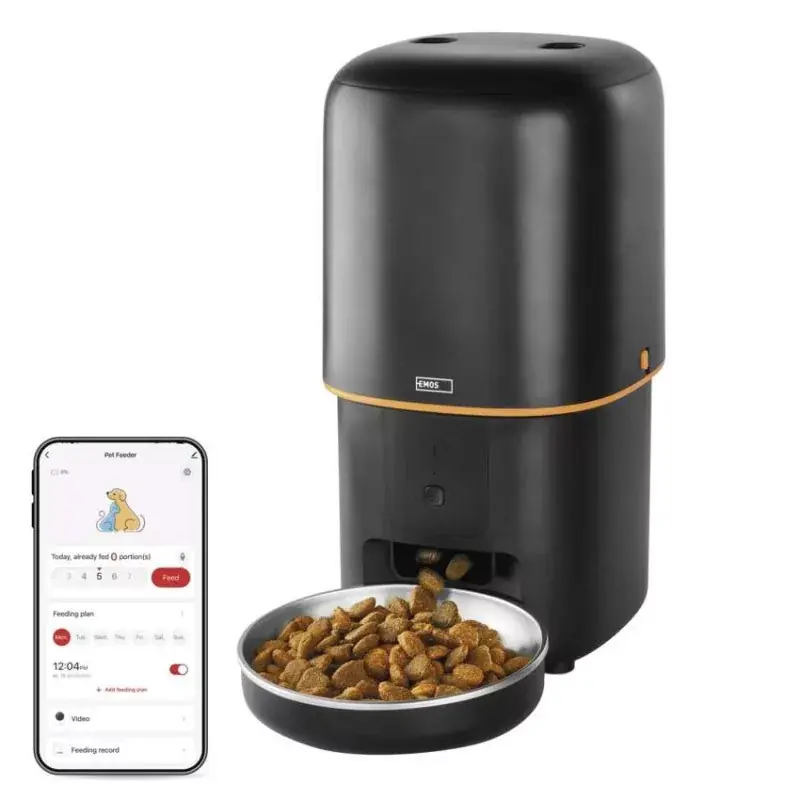 Alacsony ár GoSmart állateledel adagoló Pet Care, 4 l, fekete, Wi-Fi