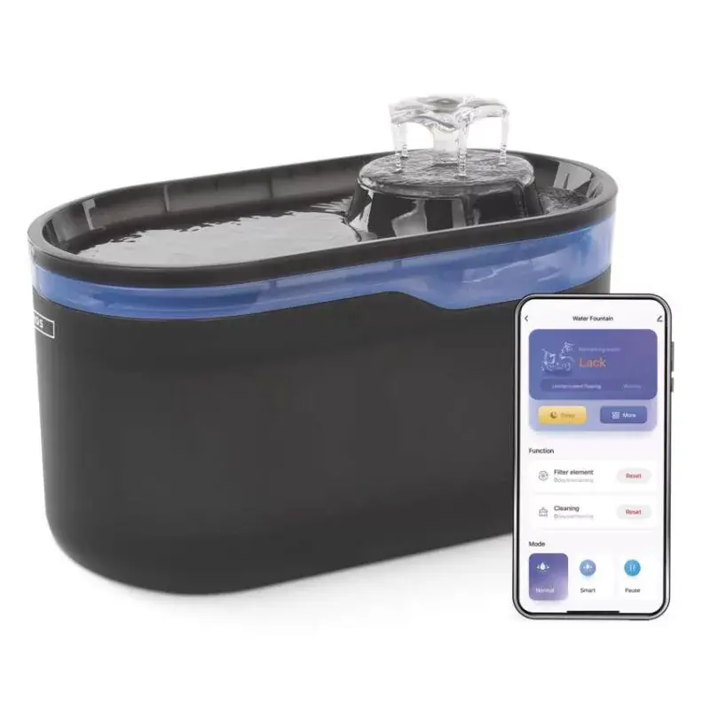 Kihagyhatatlan ajánlat GoSmart háziállat itató Pet Care, 2,6 l, szürke, Wi-Fi