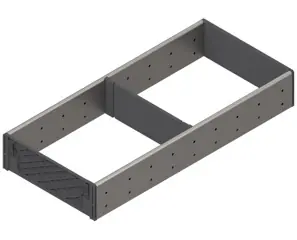 Orga-line fiókosztó-szett (részleges kitöltésű), tandembox fiókhoz, nh=450 mm, ksz=350 mm, szélesség=194 mm Ajánlat