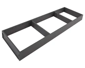 Ambia-line keret, a legrabox/merivobox fa fiók, acél, nh=650 mm, szélesség=200 mm Kiárusítás