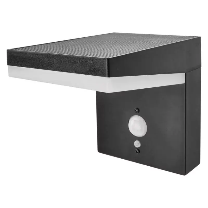 Ajánlat LED napelemes kerti fali lámpa VEREA szürkületérzékelővel, 10,7 x 15,4 x 13 cm