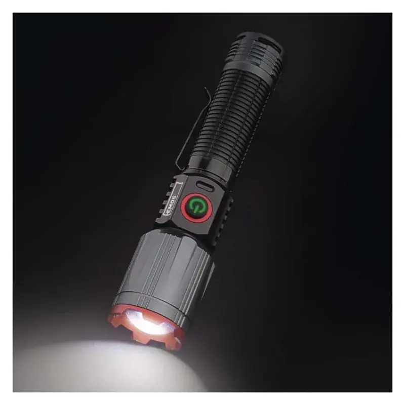 Csak ma EMOS LED tölthető fém zseblámpa 1200 lm, 2200 mAh