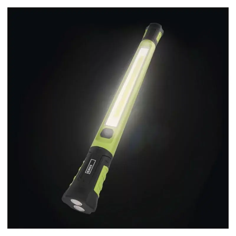 Legjobb ár COB LED újratölthető zseblámpa P4545, 1000 lm, 2600 mAh