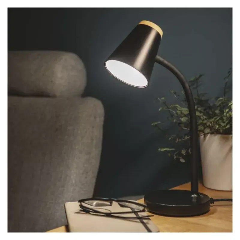 Outlet EMOS Tara LED asztali lámpa, fekete