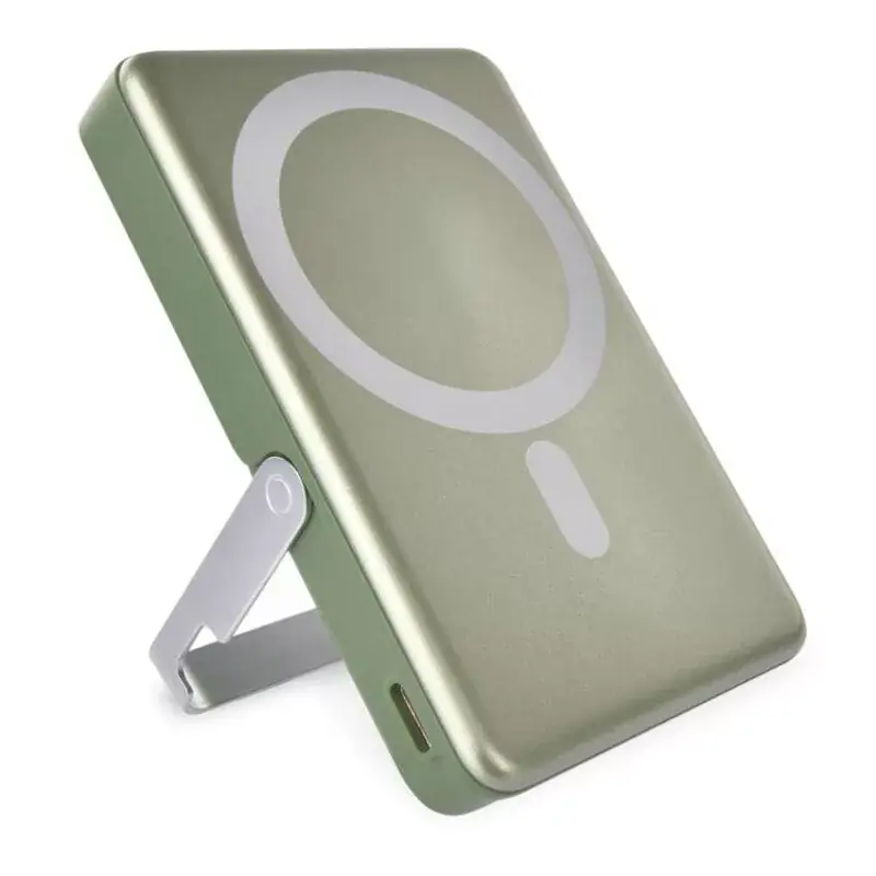 Nézd meg most EMOS Powerbank WI 1031, 10 000 mAh, 20 W+Wireless, army-green