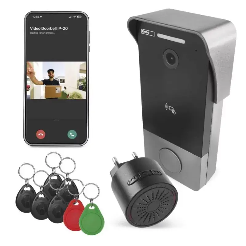 Olcsóbb GoSmart videós ajtócsengő IP-20PoE