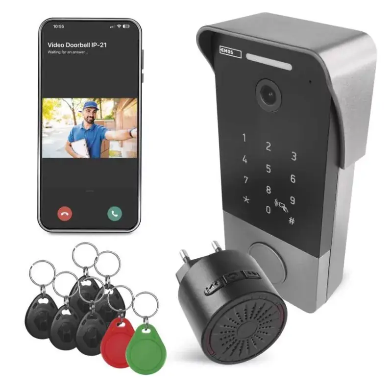 Utolsó esély GoSmart videós ajtócsengő IP-21PoE
