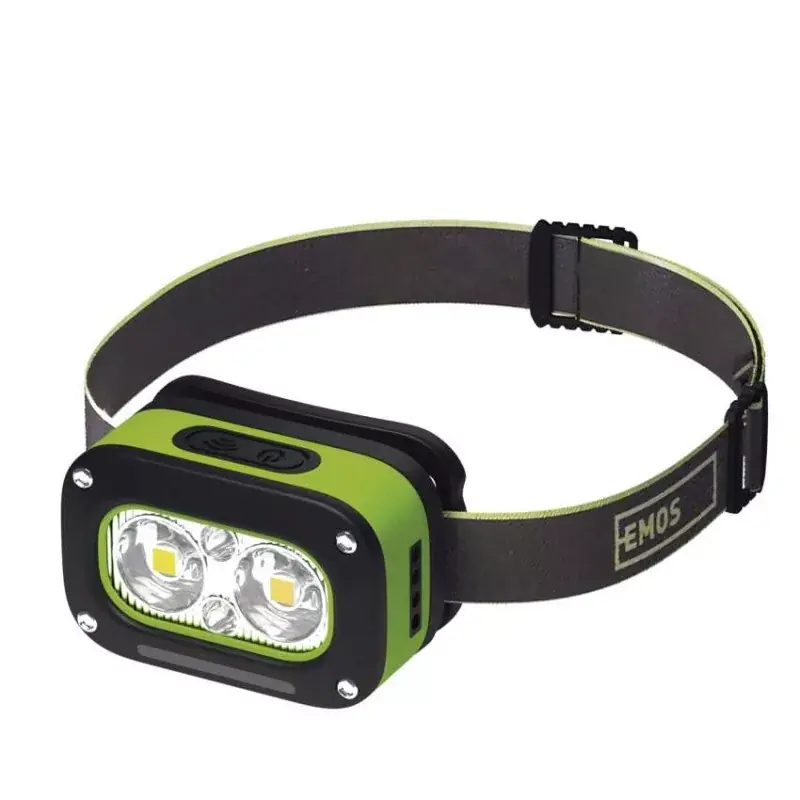 Árengedmény EMOS LED Fejlámpa tölthető P3545, 175 lm, 50 m, Li-pol 800 mAh