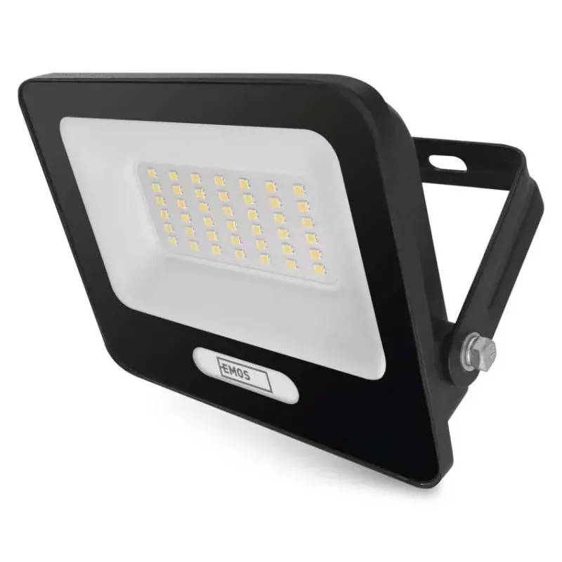 Nézd meg most LED reflektor GLARO 30W, fekete, IP65, 3000 lm, természetes fehér