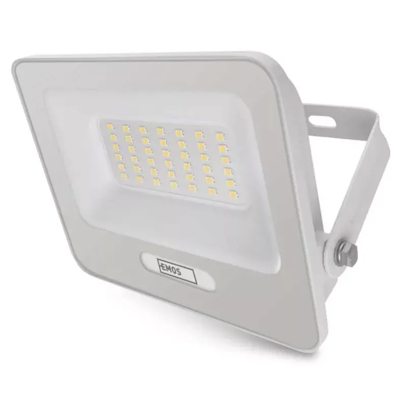 LED reflektor GLARO 30W, fehér, IP65, 3000 lm, természetes fehér Akció