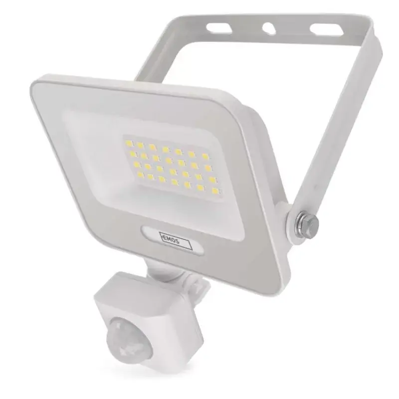 LED reflektor GLARO PIR 20 W, fehér, IP54, 2000 lm, természetes fehér Nézd meg most