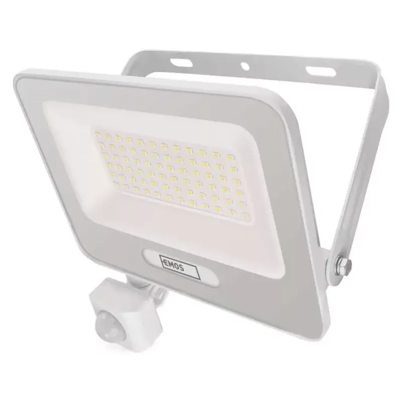 Különleges ajánlat LED reflektor GLARO PIR 50 W, fehér, IP54, 5000 lm, természetes fehér