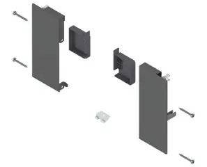 Outlet Merivobox előlaprögzítő, magasság k, belső fiókhoz, jobb+bal
