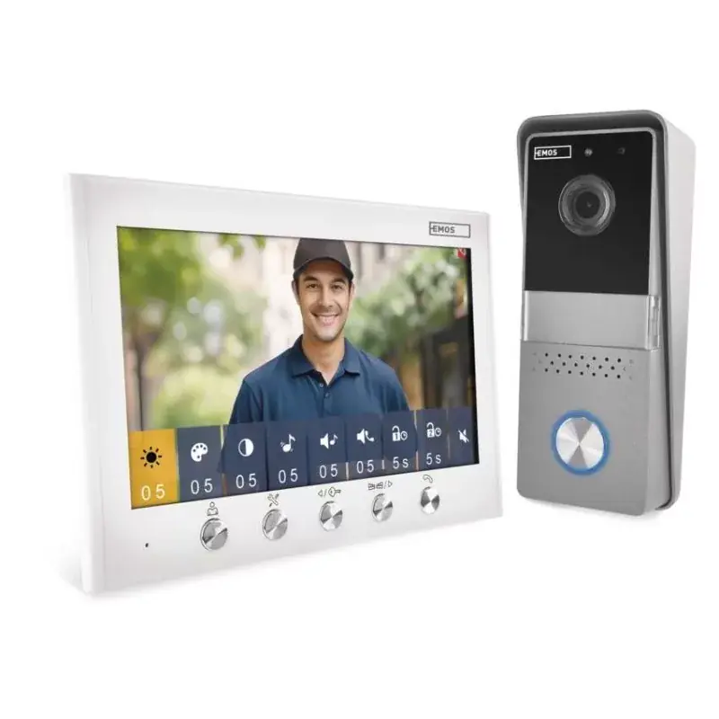 EM-04Z 2WIRE otthoni videó kaputelefon készlet Újdonság