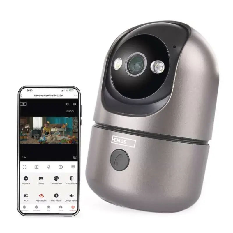 Outlet GoSmart Beltéri forgatható kamera IP‑220W wifivel