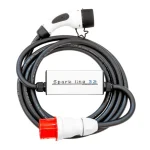 Alacsony ár SPARK LINE 32 elektromos autó állítható otthoni töltő - (3x32A) 22kW - 7,5m Type2 kábellel