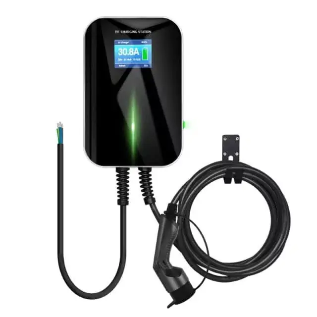 Szezonális akció Besen WALLBOX BASIC fali töltő fix 6m kábellel, Type2, 7,4 kW