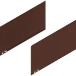 Legrabox dekorelem, magassága f (241 mm), nh=450 mm, jobb+bal Korlátozott ajánlat