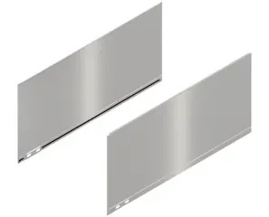Legrabox dekorelem, magassága f (241 mm), nh=500 mm, jobb+bal Ajánlat