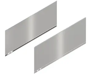 Legrabox dekorelem, magassága f (241 mm), nh=550 mm, jobb+bal Azonnal elérhető