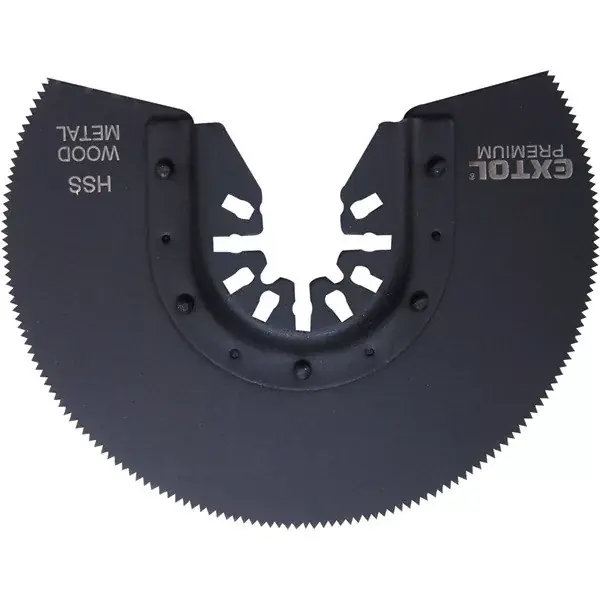Olcsó tartalék körszegmens vágófej, 88mm, a 417220, 8891842, 8894100 géphez, HSS, használható lágy fémre és fához