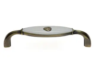 1898-106 zn31a78 antik bronz fogantyú 106 mm Gyors kiszállítás