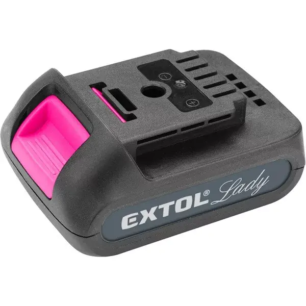 Népszerű tartalék akku 12V Li-ion, 402403 géphez; 2000mAh, Extol Lady