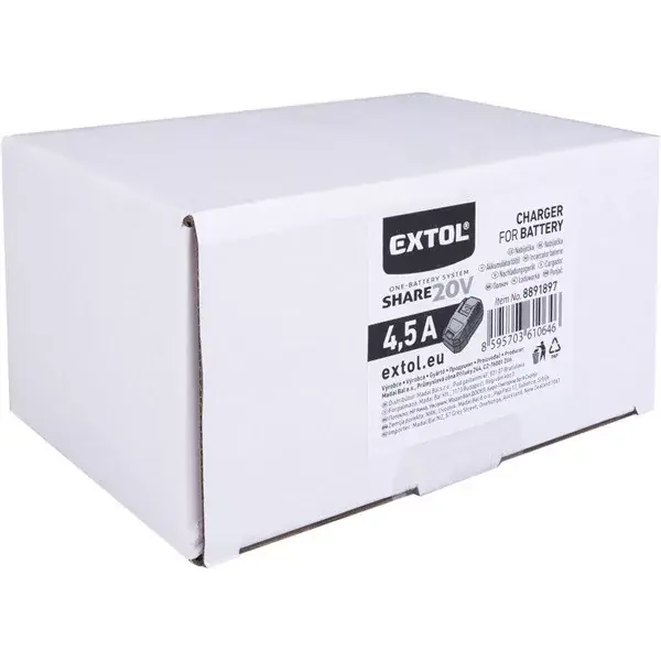 Ajánlat akkutöltő, Share20V, 4,5A